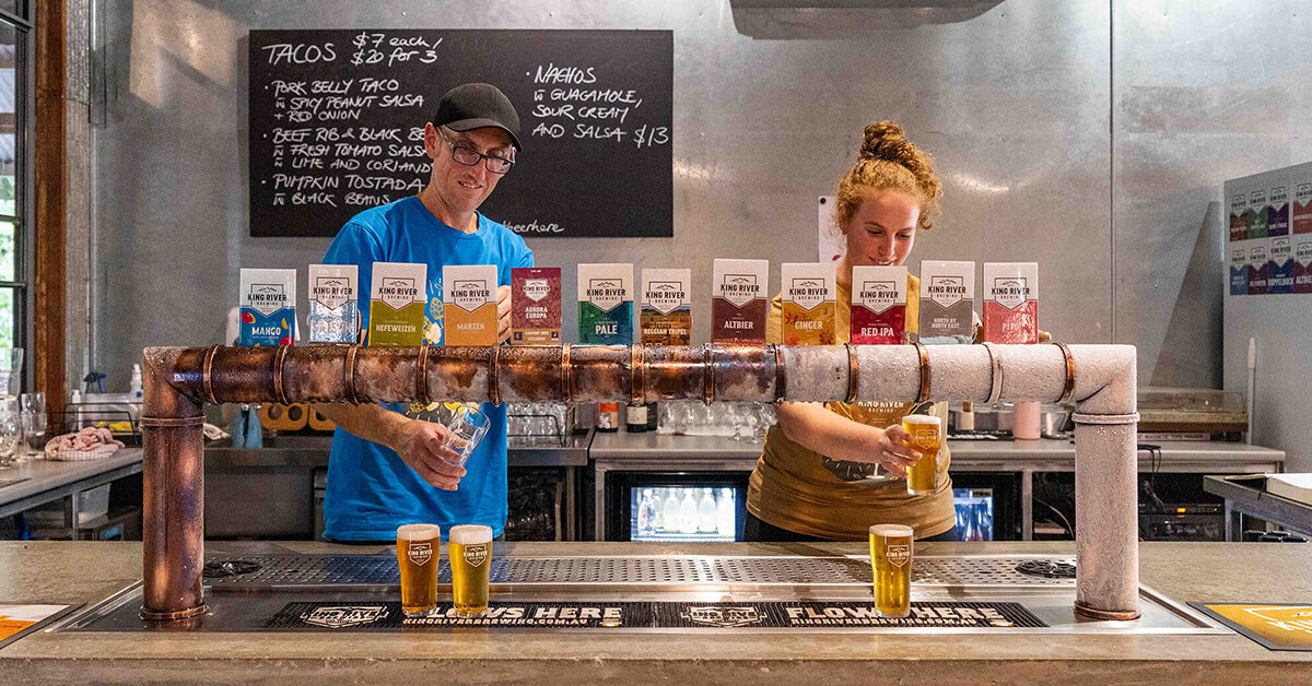 King River Brewing 100 independently family owned brewery